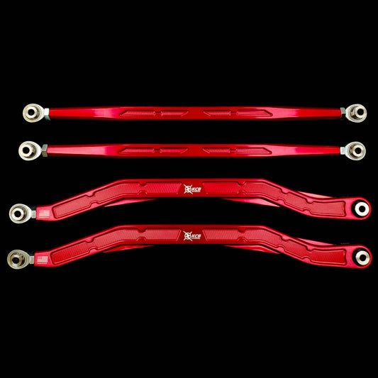 4-Pack Polaris RZR 64" High Clearance Radius Arms 7075 2017.5+